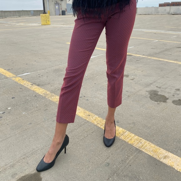 Etro multicolor Cropped Slim Fit Pants - Picture 4 of 6